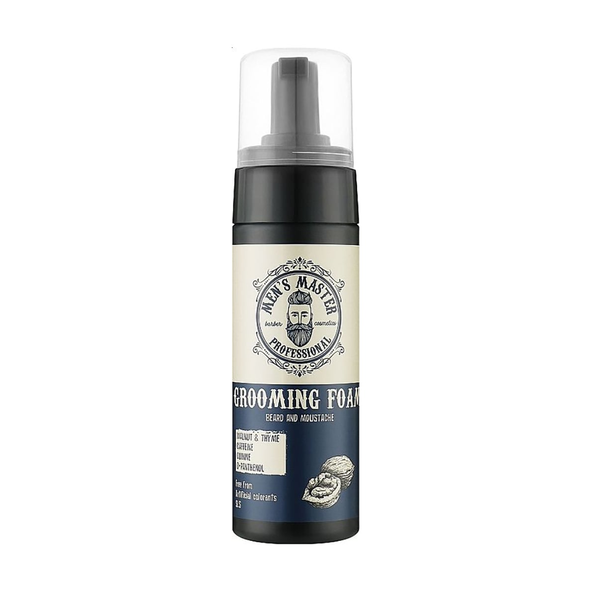 Зволожувальна піна для бороди та вусів Men's Master Grooming Foam Beard And Moustache, 150 мл